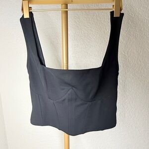 Forever 21 Charcoal Sleeveless Top